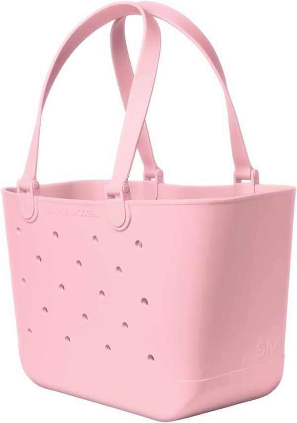Simple Modern Extra-Large Beach Bag | Waterproof Getaway Rubber Tote with Zipper Pocket for Travel, Pool, Boat, Groceries, Sports | Sea Glass Sage - Image 32