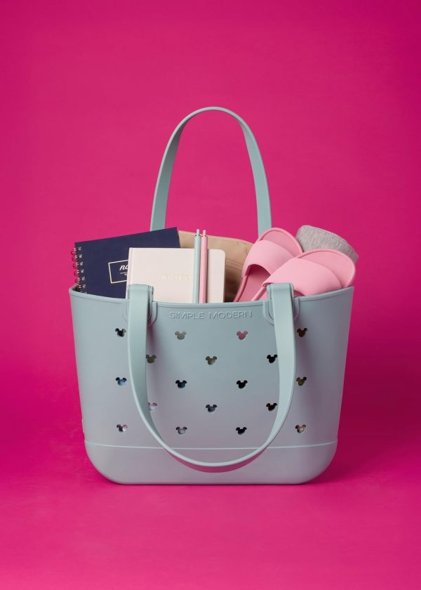 Simple Modern Extra-Large Beach Bag | Waterproof Getaway Rubber Tote with Zipper Pocket for Travel, Pool, Boat, Groceries, Sports | Sea Glass Sage - Image 37