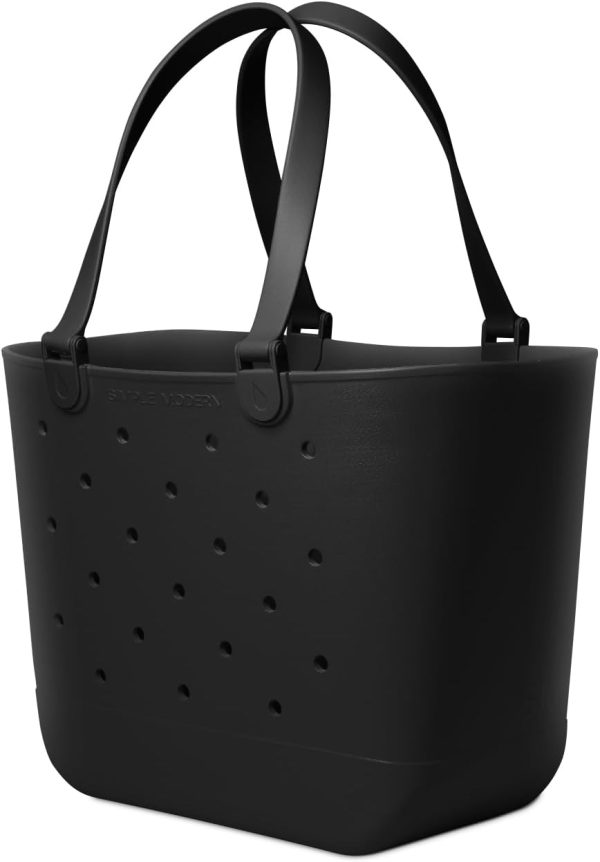 Simple Modern Extra-Large Beach Bag | Waterproof Getaway Rubber Tote with Zipper Pocket for Travel, Pool, Boat, Groceries, Sports | Sea Glass Sage - Image 108
