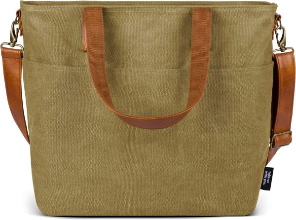 Simple Modern Canvas Tote Bag for Women - Image 11