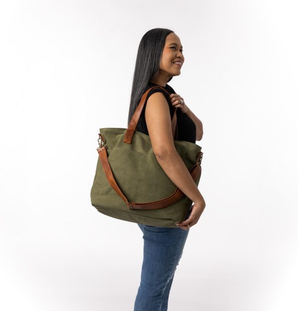 Simple Modern Canvas Tote Bag for Women - Image 14