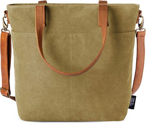 Simple Modern Canvas Tote Bag for Women - Image 18