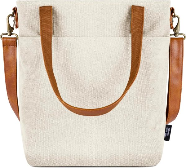 Simple Modern Canvas Tote Bag for Women - Image 25