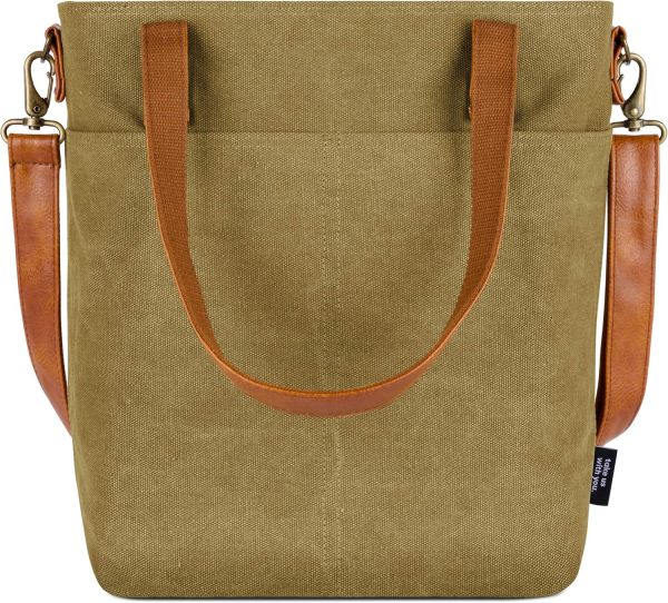 Simple Modern Canvas Tote Bag for Women - Image 32