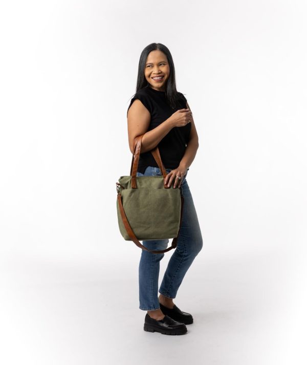 Simple Modern Canvas Tote Bag for Women - Image 34