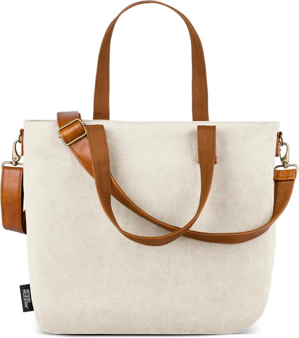 Simple Modern Canvas Tote Bag for Women - Image 36