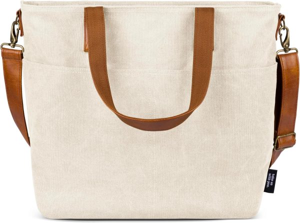 Simple Modern Canvas Tote Bag for Women - Image 37